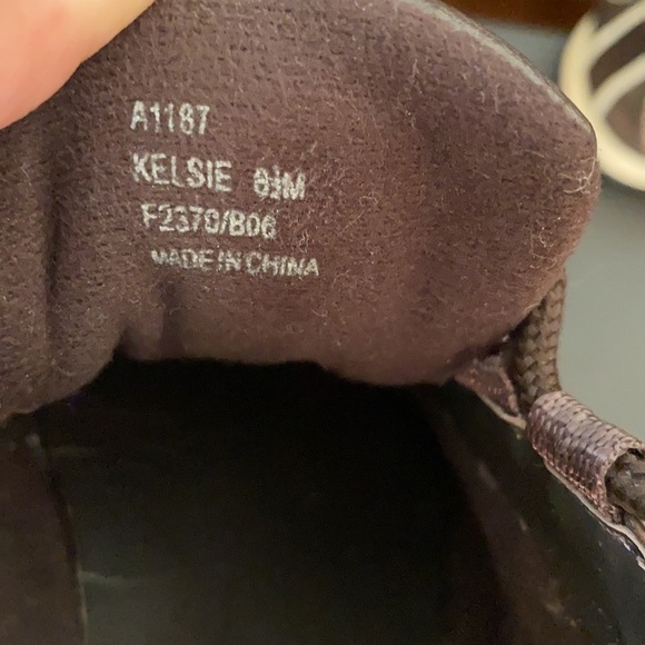 COACH Brown "Kelsie" Signature C Logo Sneakers Size 6.5 - Picture 9 of 13